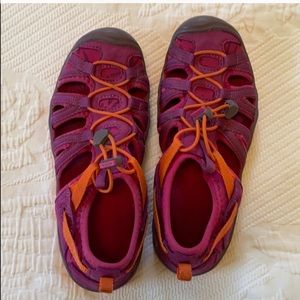 Keens shoes, little girl (1), , pink and orange